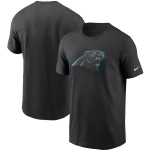 Carolina panthers nike primary logo t shirt Black