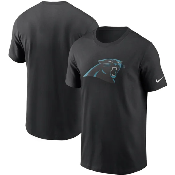 Carolina panthers nike primary logo t shirt Black