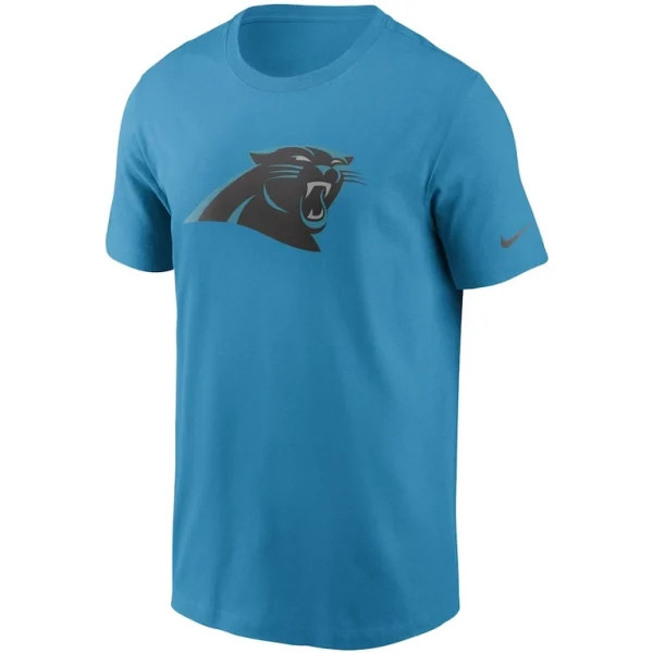 Carolina panthers nike primary logo t shirt Blue M