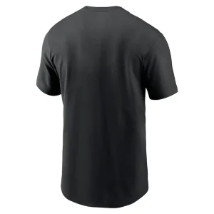 Carolina panthers nike primetime wordmark essential t shirt Black L