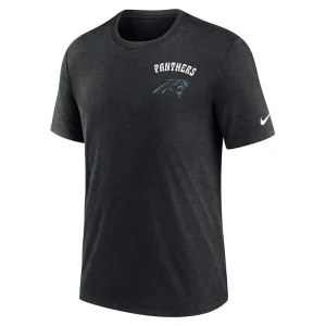Carolina panthers nike rewind 2 hit tri blend t shirt Black M