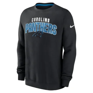 Carolina panthers nike rewind club pullover sweatshirt Black M