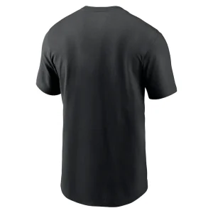 Carolina panthers nike rewind logo essential t shirt Black L