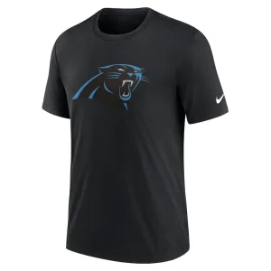 Carolina panthers nike rewind logo tri blend t shirt Black M