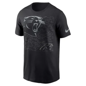 Carolina panthers nike rflctv t shirt Black L