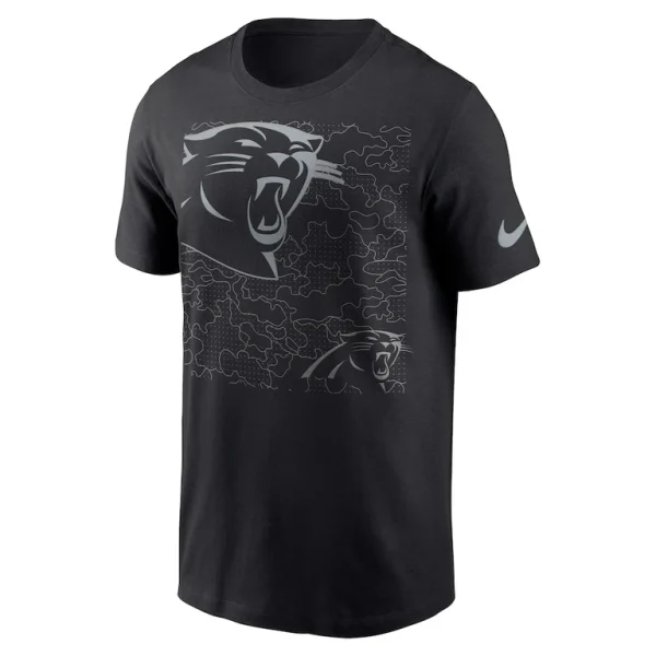 Carolina panthers nike rflctv t shirt Black L