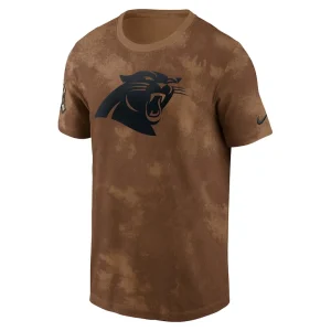 Carolina panthers nike salute to service sideline t shirt Brown M