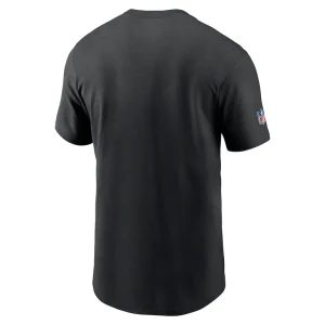 Carolina panthers nike sideline infograph lockup performance t shirt Black M