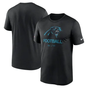 Carolina panthers nike sideline infograph performance t shirt Black
