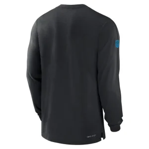 Carolina panthers nike sideline player performance long sleeve t shirt Black L