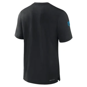 Carolina panthers nike sideline player performance t shirt Black L
