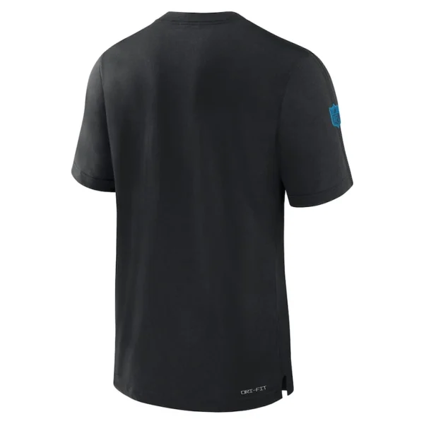 Carolina panthers nike sideline player performance t shirt Black L