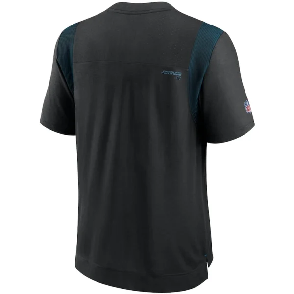 Carolina panthers nike sideline player uv performance t shirt Black L