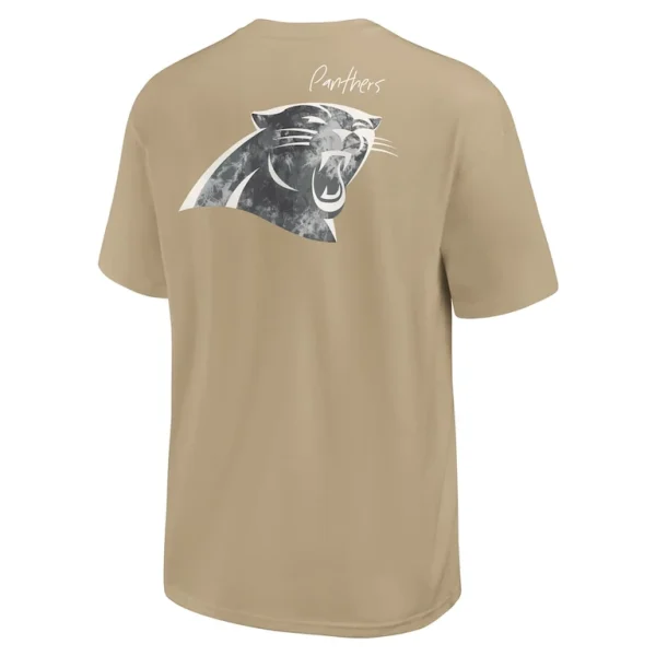 Carolina panthers nike statement max90 t shirt tan Multi L