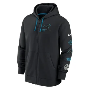 Carolina panthers nike surrey full zip hoodie Black M