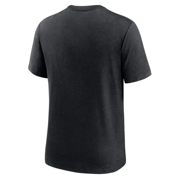 Carolina panthers nike team tri blend t shirt Heather black L