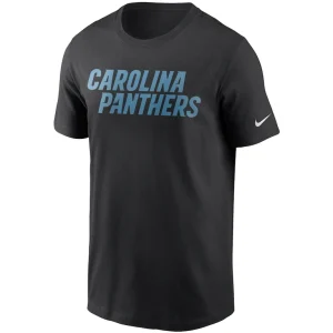 Carolina panthers nike team wordmark t shirt Black M