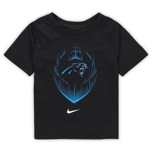 Carolina panthers nike toddler legend icon performance t shirt Black