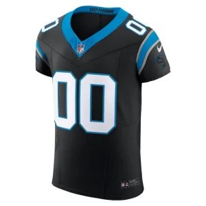 Carolina panthers nike vapor f.u.s.e. elite custom jersey Black 44
