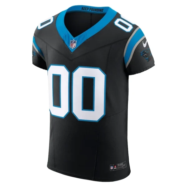 Carolina panthers nike vapor f.u.s.e. elite custom jersey Black 44