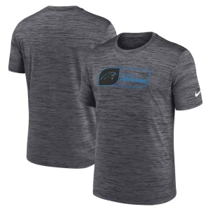 Carolina panthers nike velocity jock tag performance t shirt Black
