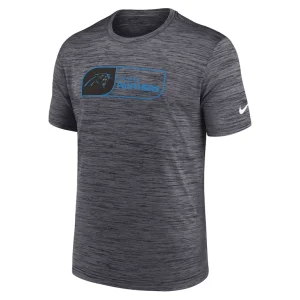 Carolina panthers nike velocity jock tag performance t shirt Black M