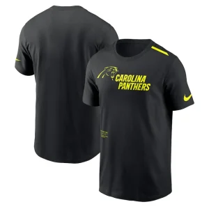 Carolina panthers nike volt performance t shirt Black