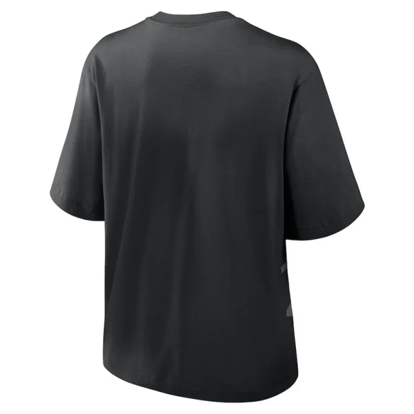 Carolina panthers nike womens boxy t shirt Black M