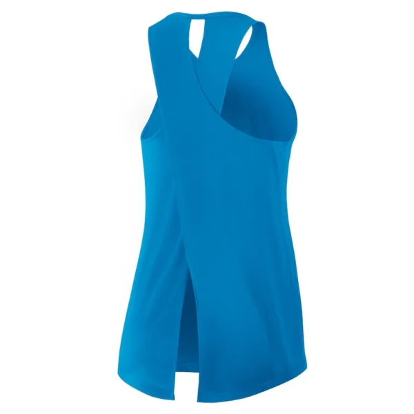 Carolina panthers nike womens crossback performance tank top Blue M
