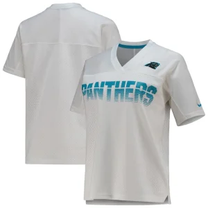 Carolina panthers nike womens fan replica jersey White