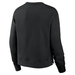 Carolina panthers nike womens high hip pullover sweatshirt Black M