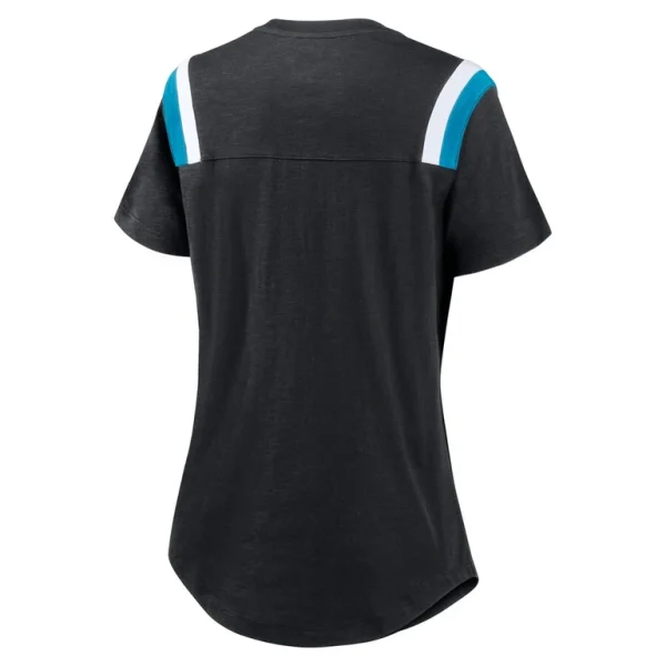 Carolina panthers nike womens historic slub fashion t shirt Heather black M