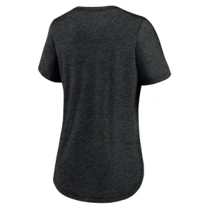 Carolina panthers nike womens local fashion tri blend t shirt Heather black M