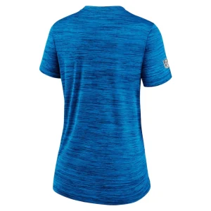Carolina panthers nike womens sideline velocity performance t shirt Blue M