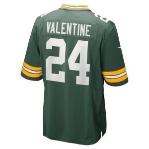 Carrington valentine green bay packers nike game jersey Green L