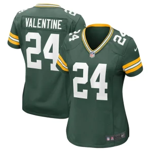 Carrington valentine green bay packers nike womens game jersey Green