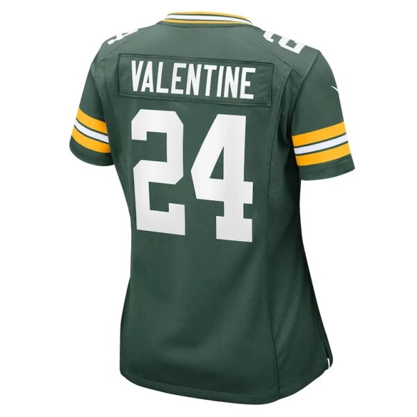 Carrington valentine green bay packers nike womens game jersey Green L