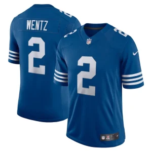 Carson wentz indianapolis colts nike alternate vapor limited jersey Royal