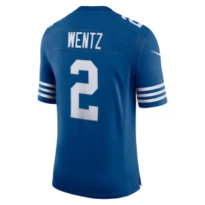 Carson wentz indianapolis colts nike alternate vapor limited jersey Royal L