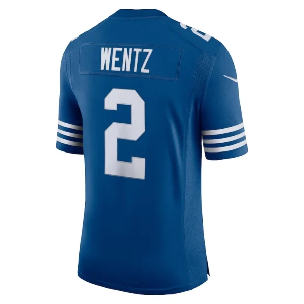 Carson wentz indianapolis colts nike alternate vapor limited jersey Royal L