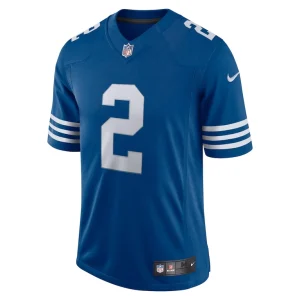 Carson wentz indianapolis colts nike alternate vapor limited jersey Royal M