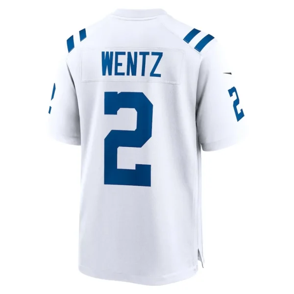 Carson wentz indianapolis colts nike game jersey White L