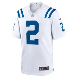 Carson wentz indianapolis colts nike game jersey White M