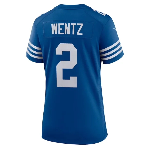 Carson wentz indianapolis colts nike womens alternate game jersey Royal L