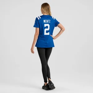 Carson wentz indianapolis colts nike womens game jersey Royal 2XL