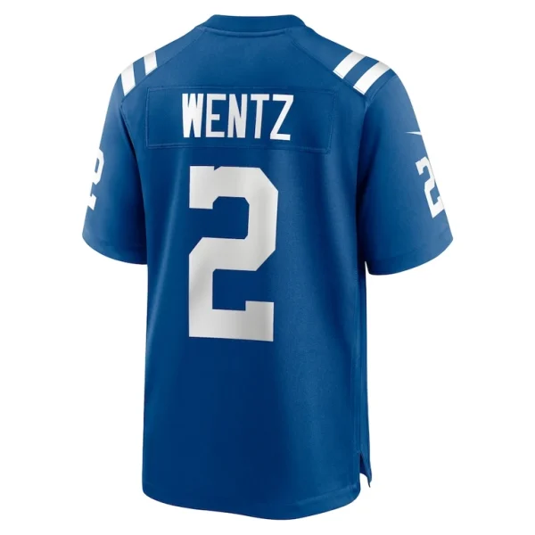 Carson wentz indianapolis colts nike youth game jersey Royal Yth L