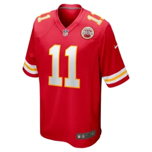Carson wentz kansas city chiefs nike game jersey Red M