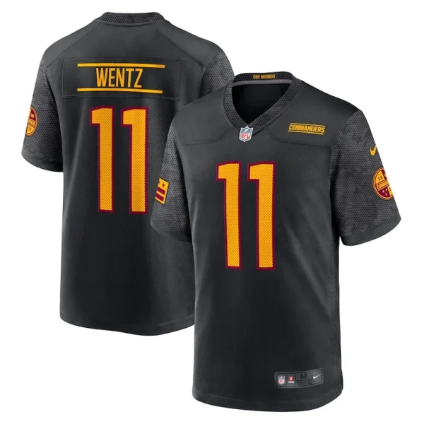 Carson wentz washington commanders nike alternate game player jersey Black