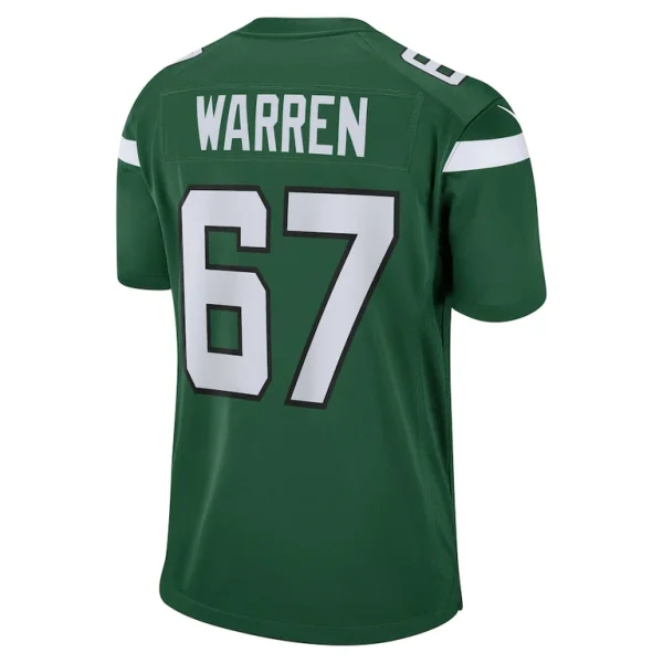 Carter warren new york jets nike game jersey Gotham green L
