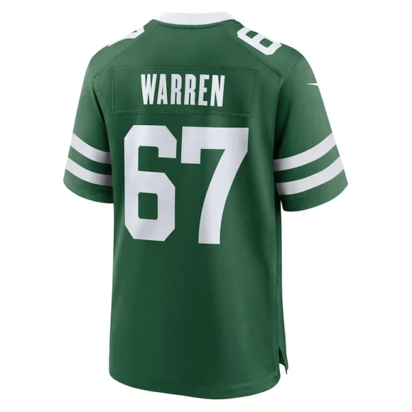 Carter warren new york jets nike team game jersey Legacy green L